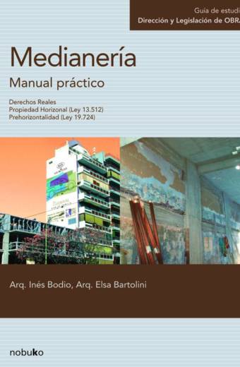 Medianería. Manual práctico