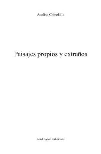 Paisajes propios y extraños