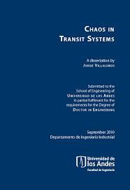 Chaos in Transit Systems