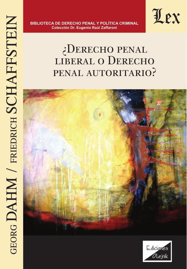 Derecho penal liberal o erecho penal autoritARio