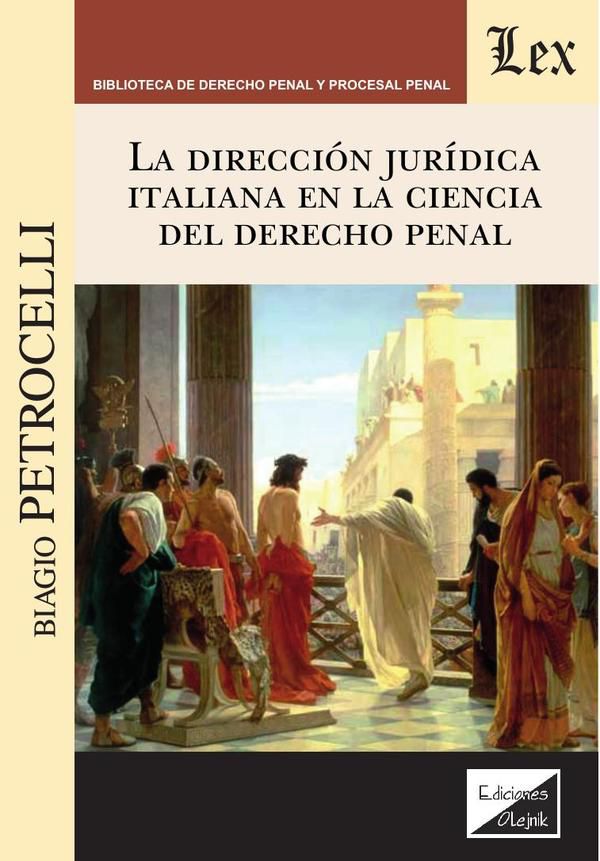 Dirección jurídica italiana en la ciencia del