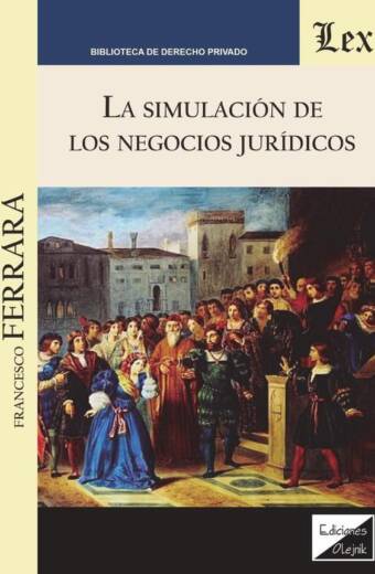 Simulación de los negocios jurídicos