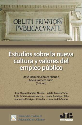Estudios sobre la nueva cultura y valores del empleo público.