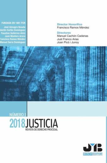 Justicia 2018 Nº 1.