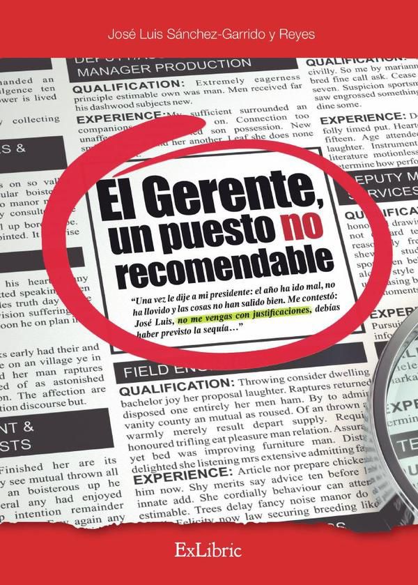 El gerente, un puesto no recomendable