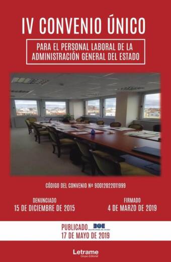 IV Convenio Único para el personal laboral de la Administración General del Estado