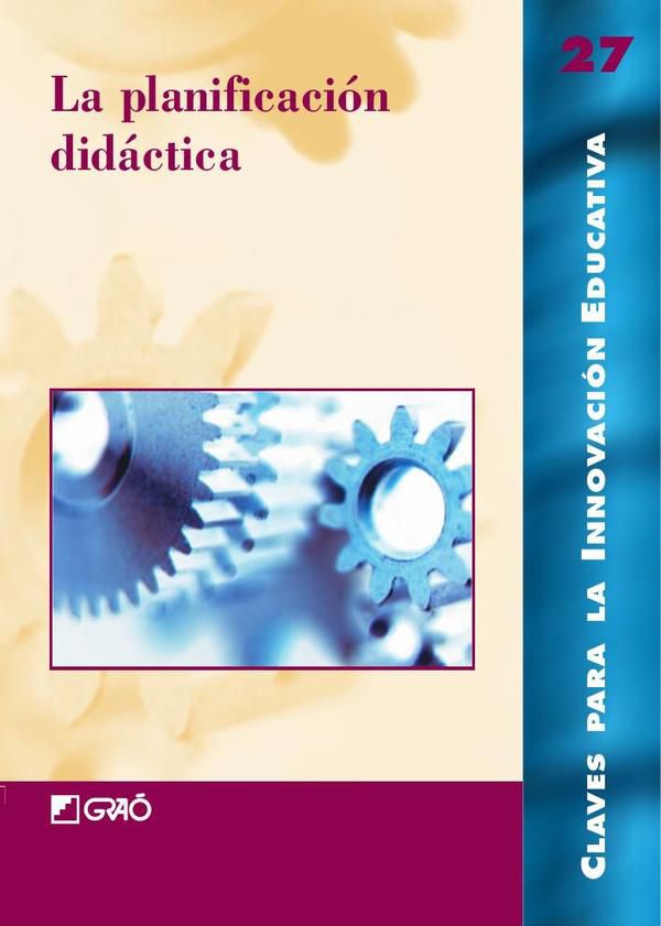 La planificación didáctica