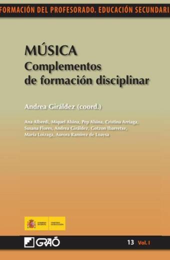 Música. Complementos de formacióndisciplinar