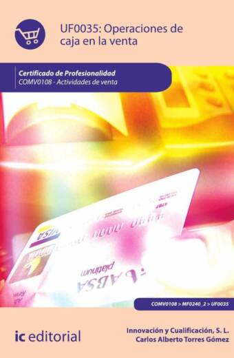 Operaciones de caja en la venta. COMV0108 - Actividades de venta