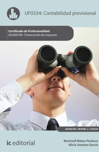 Contabilidad previsional. ADGN0108 - Financiación de Empresas