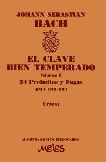 BA13394 - El clave bien temperado - Volúmen 2